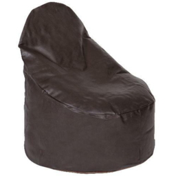 Kaikoo Chocolate Brushed Faux Suede Bean Bag Chair - Brown - Wilko - thumbnail 3