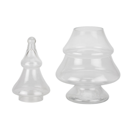 Clear Glass Christmas Tree Decoration Ornament - Wilko - thumbnail 3