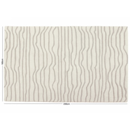 Esselle Home Aura Dune Natural and Mink Rug 160 x 230cm - Cream - Wilko - thumbnail 7
