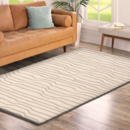 Esselle Home Aura Dune Natural and Mink Rug 160 x 230cm - Cream - Wilko - thumbnail 3