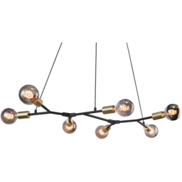 Nordlux Josefine 7 Spot Black Pendant Light - Size: 4.4 x 91 x 4.4cm - Wilko - thumbnail 4
