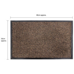 JVL Admiral Brown Barrier Doormat 50 x 80cm - JVL Homewares - Wilko - thumbnail 6