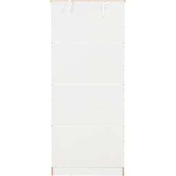Seconique Portland 2 Door White and Oak Effect Wardrobe - Wilko - thumbnail 7
