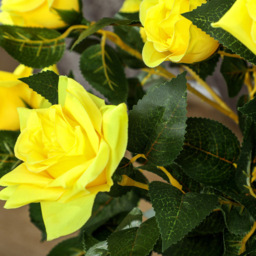 Portland Yellow Rose Artificial Tree in Pot 90cm 2 Pack - Size: 90 x 18 x 18cm - Multi - Wilko - thumbnail 4