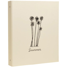 Exacompta Summertime Pastel Yellow Photo Binder 60 Sheets 120 Photos - Size: 4.5 x 26.5 x 32.5cm - Wilko - thumbnail 1