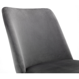 Julian Bowen Delaunay Set of 2 Grey Dining Chair - Wilko - thumbnail 6