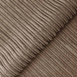 Portland Luxor 4 Seater Coffee Jumbo Cord Left Hand L Shape Corner Sofa - Brown - Wilko - thumbnail 6