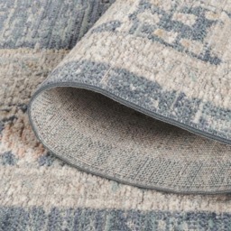 Desire Rugs Maia Navy Orchid Floral Non Slip Rug 200 x 300cm - Blue - Wilko - thumbnail 5