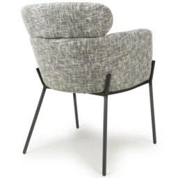 Rome Set of 2 Moss Heather Accent Chair - Size: Single - Shankar - Wilko - thumbnail 4