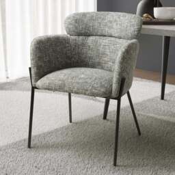 Rome Set of 2 Moss Heather Accent Chair - Size: Single - Shankar - Wilko - thumbnail 1
