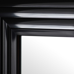Julian Bowen Tokyo Gloss Black Rectangular Full Length Dressing Mirror 115 x 45cm - Size: 115 x 45 x 3.5cm - Wilko - thumbnail 5