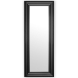 Julian Bowen Tokyo Gloss Black Rectangular Full Length Dressing Mirror 115 x 45cm - Size: 115 x 45 x 3.5cm - Wilko - thumbnail 4