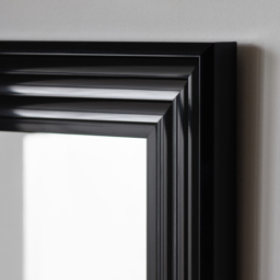 Julian Bowen Tokyo Gloss Black Rectangular Full Length Dressing Mirror 115 x 45cm - Size: 115 x 45 x 3.5cm - Wilko - thumbnail 7