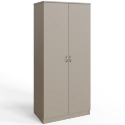 FWStyle Promo 2 Door Putty Wardrobe - Brown - Wilko - thumbnail 3