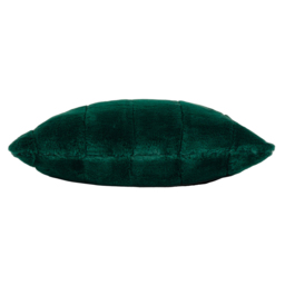 Paoletti Empress Emerald Faux Fur Cushion Large - Size: 55 x 55 cm - Green - Wilko - thumbnail 5
