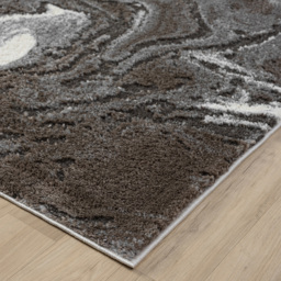 Desire Rugs Eleanor Grey Marble Embossed Rug 160 x 230cm - Size: 160 x 230 x 2cm - Wilko - thumbnail 5