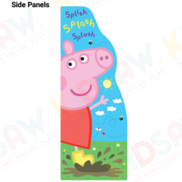 Kidsaw Peppa Pig 4 Shelf Blue and Yellow Bookcase Sling - Wilko - thumbnail 6