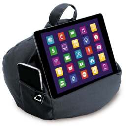 JML iBeani Slate Grey RB Beanbag Stand - Size: 21 x 21 x 21cm - Wilko
