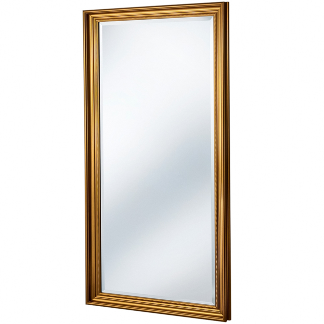 Yearn Gold Framed Beaded Classic Bevelled Full Length Wall Mirror 165 x 74cm - Wilko - image 1