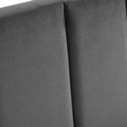 Julian Bowen Rosa Double Grey Velvet Bed in a Box - Wilko - thumbnail 7