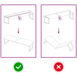 vidaXL 180cm Dark Brown Foldable Floating Wall Shelf - Size: 6 x 180 x 50cm - Wilko - thumbnail 6