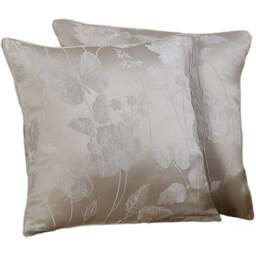 Serene Meadow Cream Cushion Cover - Size: 43 x 43cm - Wilko - thumbnail 1