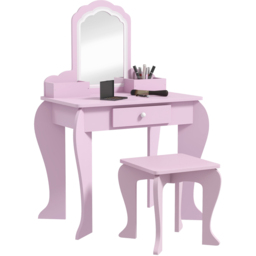 Tommy Toys Cloud Kids Dressing Table Set - Pink - Wilko - thumbnail 3