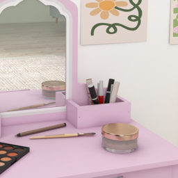 Tommy Toys Cloud Kids Dressing Table Set - Pink - Wilko - thumbnail 4