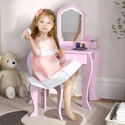 Tommy Toys Cloud Kids Dressing Table Set - Pink - Wilko - thumbnail 1