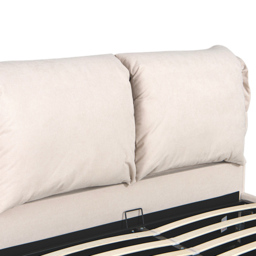 OAT Home Chester King Size Natural Ottoman Bed - Wilko - thumbnail 6
