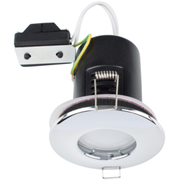 ValueLights Chrome Cool White LED Ceiling Downlight 6 Pack - Silver - Wilko - thumbnail 1