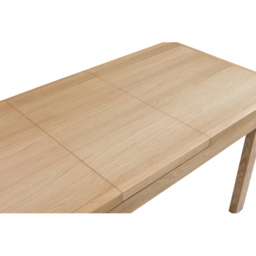 Julian Bowen 4 Seater Curve Oak Extending Dining Table - Wood - Wilko - thumbnail 7