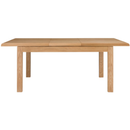 Julian Bowen 4 Seater Curve Oak Extending Dining Table - Wood - Wilko - thumbnail 5