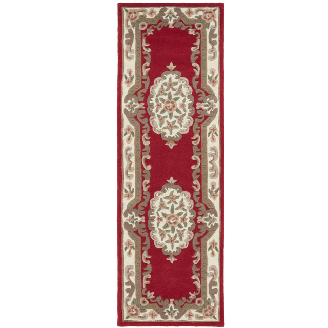Origins Shensi Wine Runner 67 x 210cm - Red - Origins Rugs - Wilko - image 1