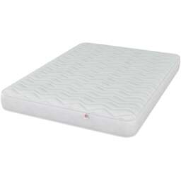 Aspire King Size Comfort Memory Foam Rolled Mattress - White - Aspire Beds - Wilko