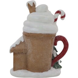 Gingerbread Cupcake LED House Multicolour - Candy Cane Lane - Wilko - thumbnail 5