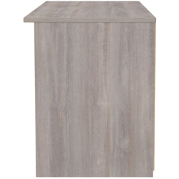 Crowndale Milan Single Drawer 5 Shelf Grey Gloss and Grey Oak TV Unit Ready Assembled - Size: 50 x 110 x 39cm - Grey Gloss & Grey Oak - Wilko - thumbnail 7