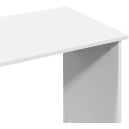 vidaXL Office Desk Concrete White - Size: 75 x 80 x 40cm - Wilko - thumbnail 7