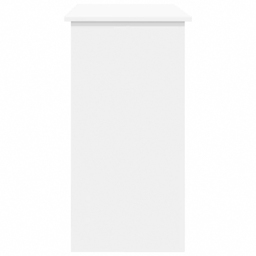 vidaXL Office Desk Concrete White - Size: 75 x 80 x 40cm - Wilko - thumbnail 5