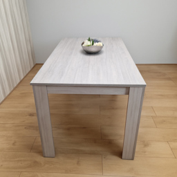 Portland Kosy Koala 4 Seater Modern Dining Set Grey and Black - Wilko - thumbnail 3