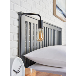 Home Treats King Size Grey Wooden Ottoman Bed - Wilko - thumbnail 5