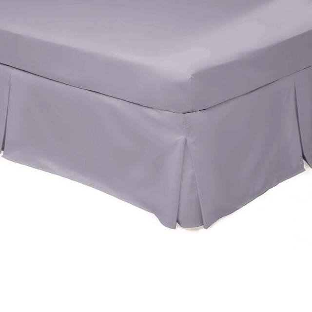 Serene Single Heather Platform Valance - Pink - Wilko - image 1