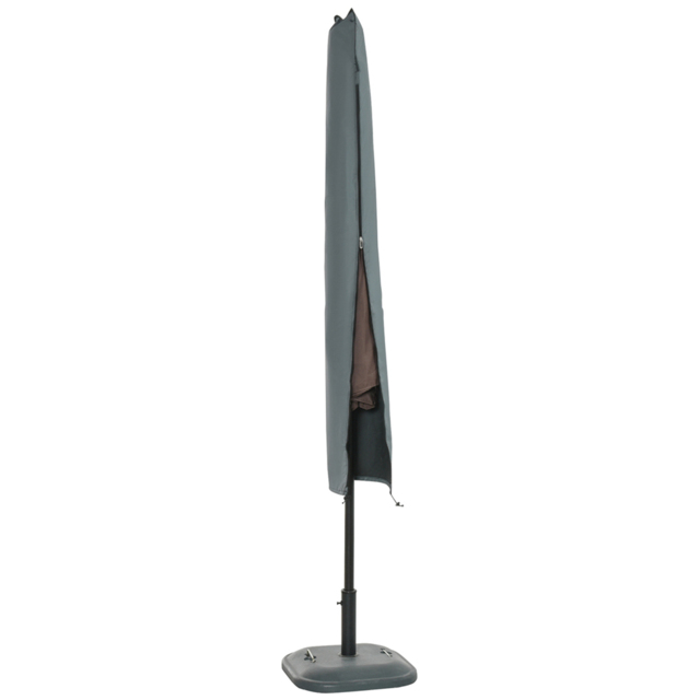 Outsunny Grey Waterproof Parasol Cover - Size: 35 x 178 x 1cm - Wilko - image 1