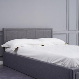 Portland Kosy Koala Double Grey Wooden Gas Lift Ottoman Bed with Mattress - Wilko - thumbnail 3