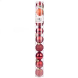 Shatchi Dark Red Luxury Bauble 18 Pack - Wilko - thumbnail 4