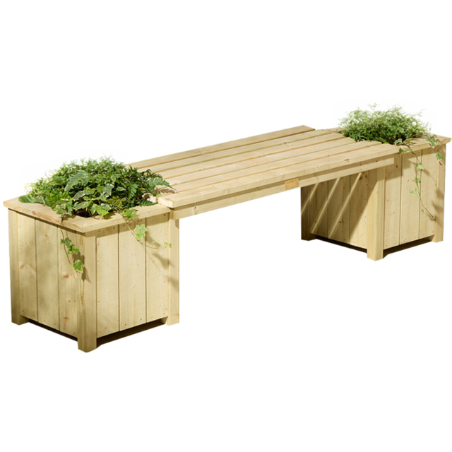 Rowlinson Signature Heritage 2 Seater Natural Bench Accessory - Wilko - image 1