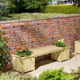 Rowlinson Signature Heritage 2 Seater Natural Bench Accessory - Wilko - thumbnail 3