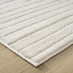 Desire Rugs Aya Cream Embossed Lines Rug 160 x 230cm - Wilko - thumbnail 7