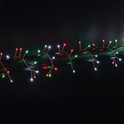 Xmas Haus RGB Micro Seed LED Multifunction Silver Cable Cluster Light 15m - Size: 1500 x 50 x 50cm - Wilko - thumbnail 1