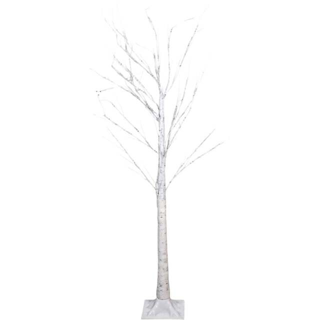 St Helens Cool White 48 LED Birch Tree 4ft - Size: 1200 x 700 x 700cm - Wilko - image 1